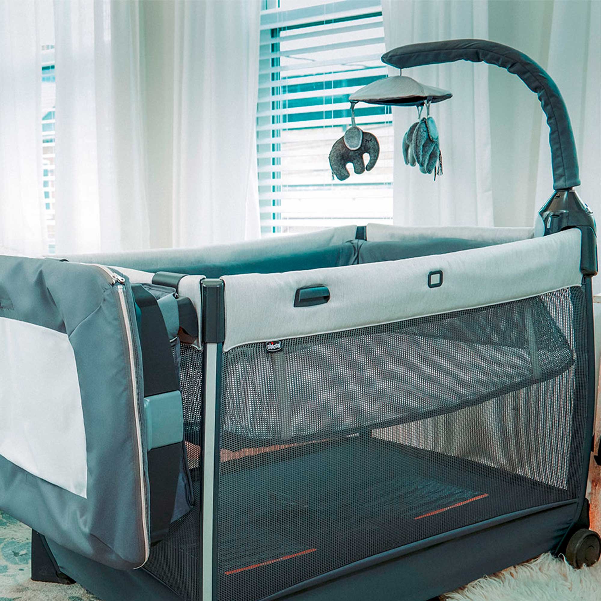 Chicco Cuna Corral Lullaby Zip Driftwood