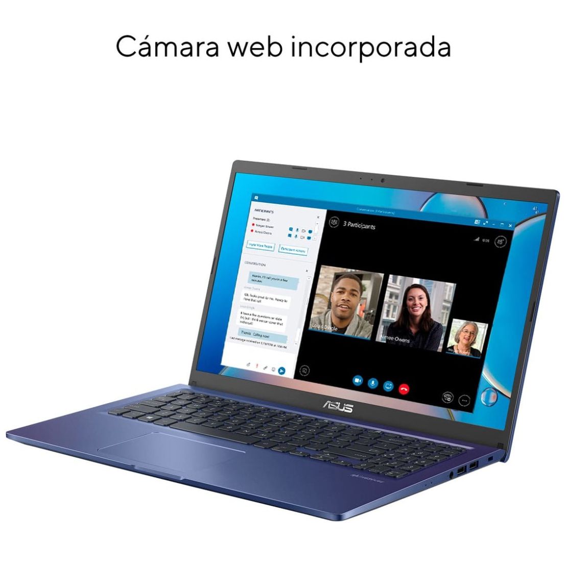 Laptop Asus D515Da-Bq1281W R3 3Rd 8G 256Ssd Azul
