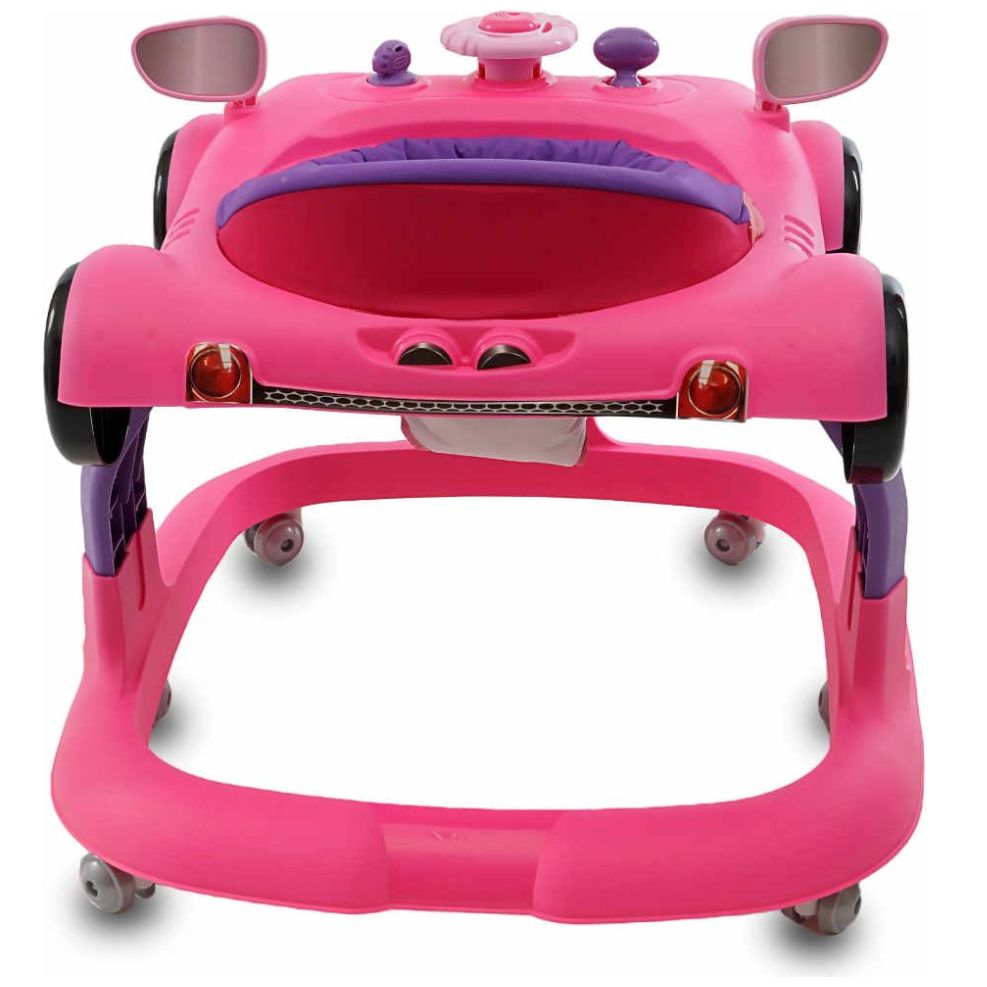 Andadera Auto Rosa Prinsel