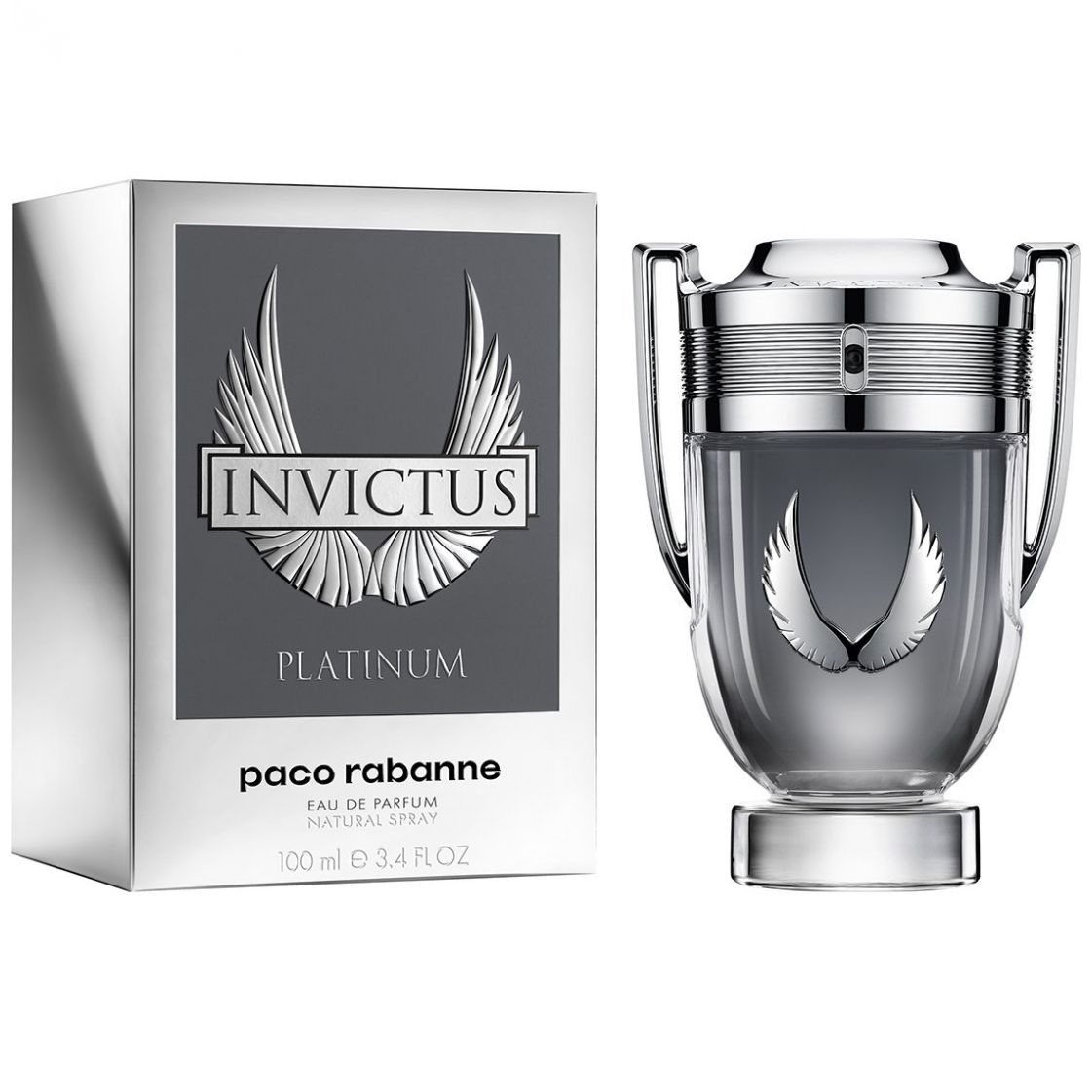 Paco Rabanne Invictus Platinum Edp 100Ml Fragancia para Hombre