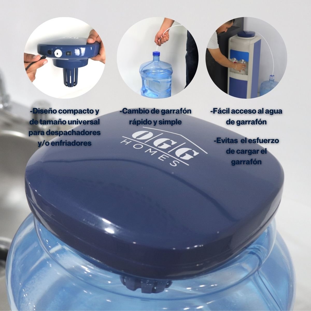 Bomba Dispensador Atm P/dispensadores Agua Silva Ogg Homes