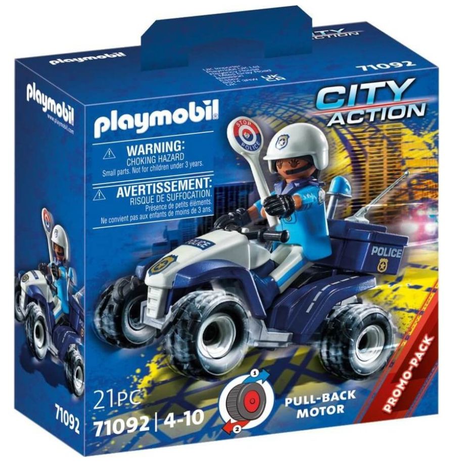 Policia Quad Playmobil