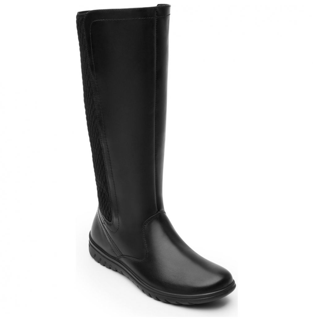 Bota Alta Negro Flexi