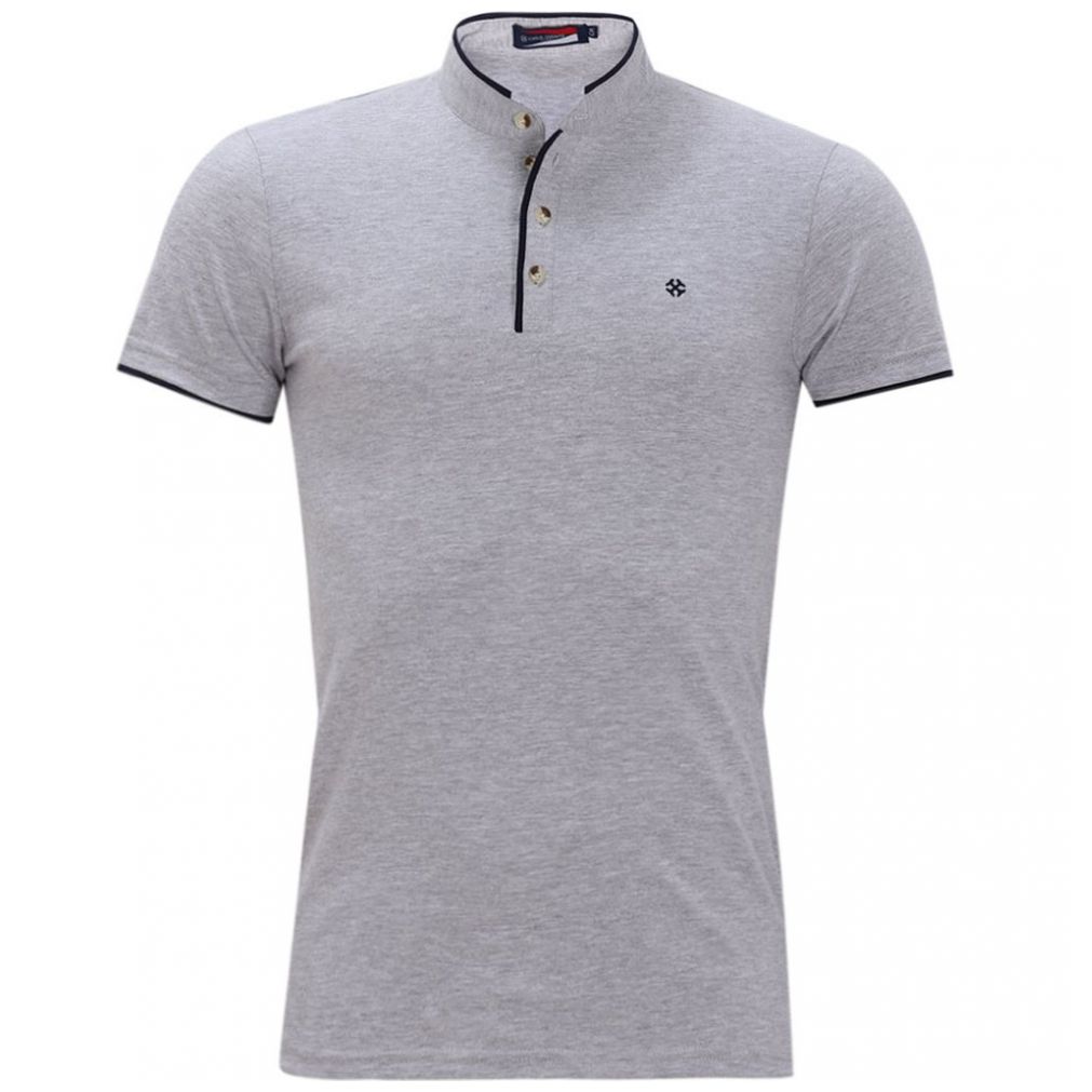 Playera Cuello Mao Carlo Corinto 6012G para Hombre