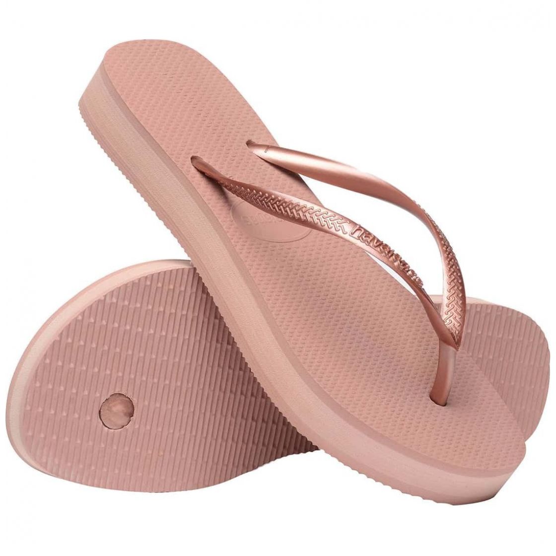 Sandalia Rosa Claro  Flat Havaianas