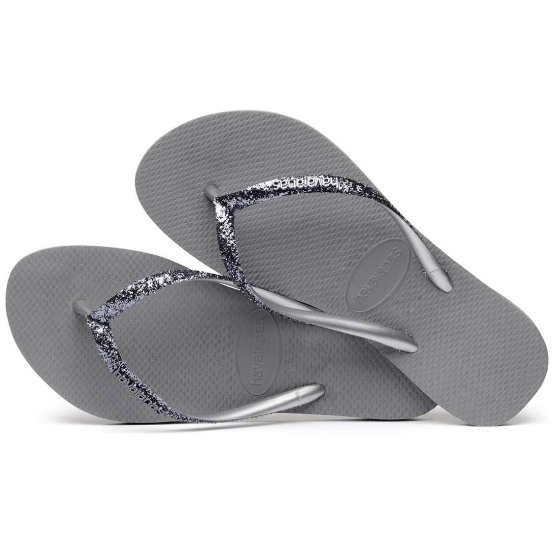 Sandalia Gris  Flat Havaianas