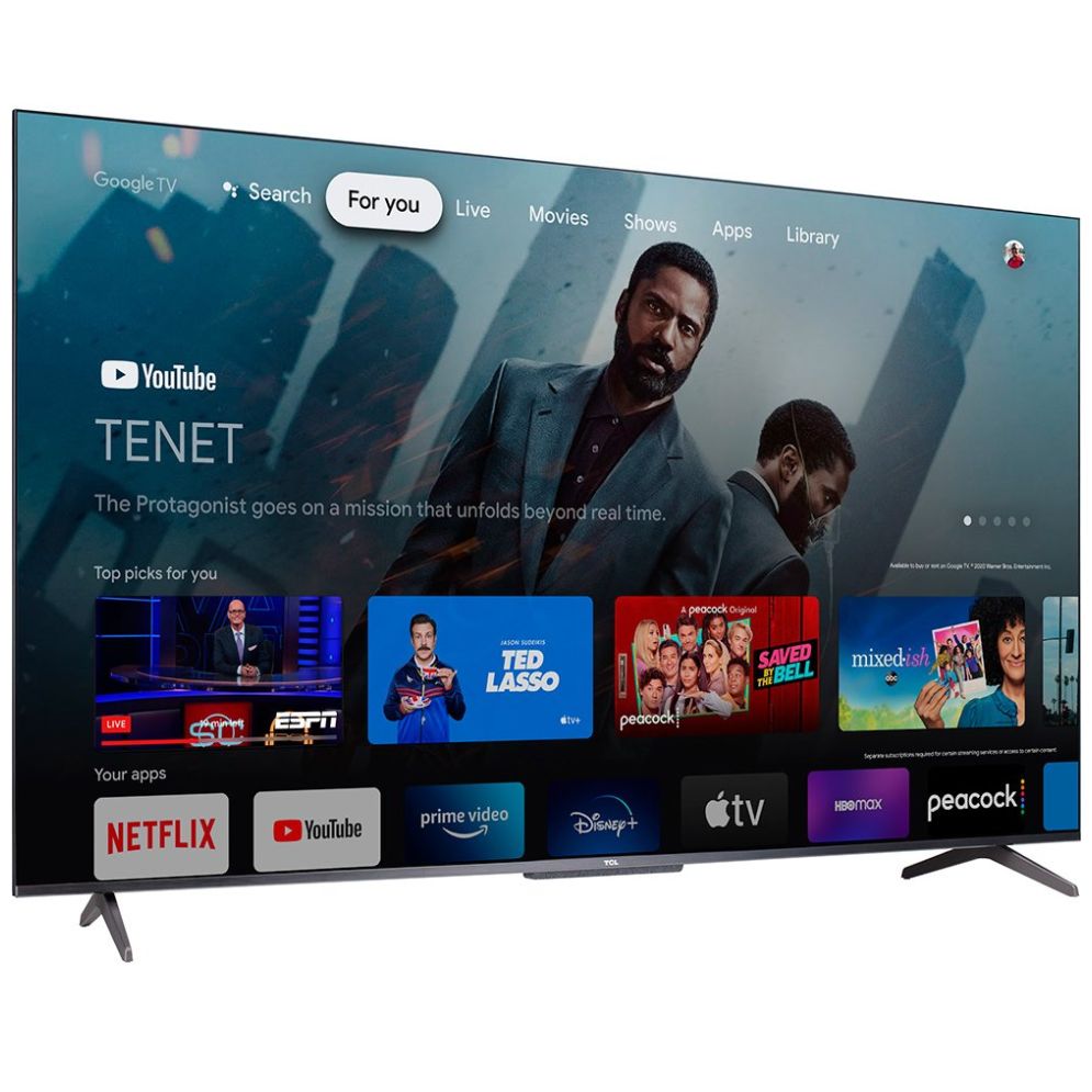 Pantalla Tcl 65" Qled 4K Google Tv 65S546