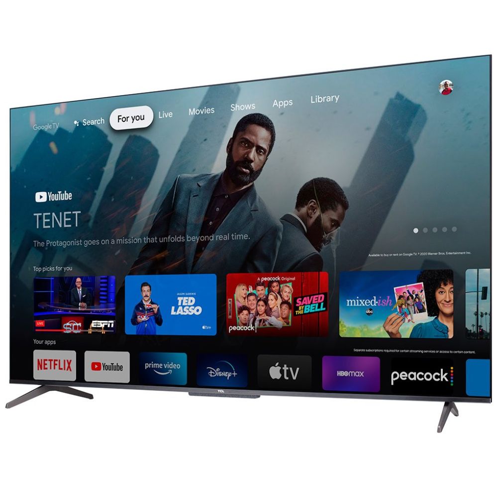 Pantalla Tcl 65" Qled 4K Google Tv 65S546
