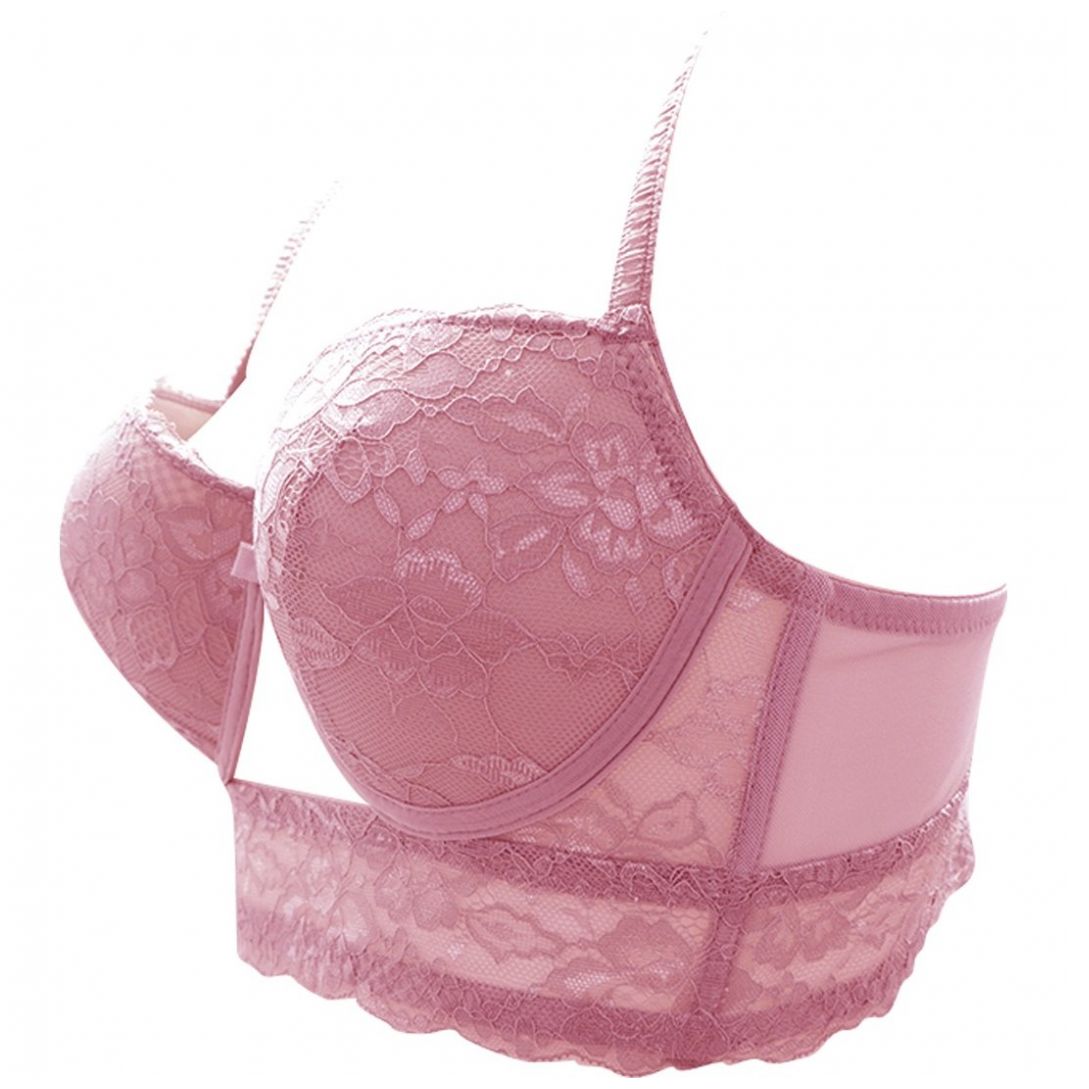 Brasier Peto Largo de Encaje con Varilla Couture 23913