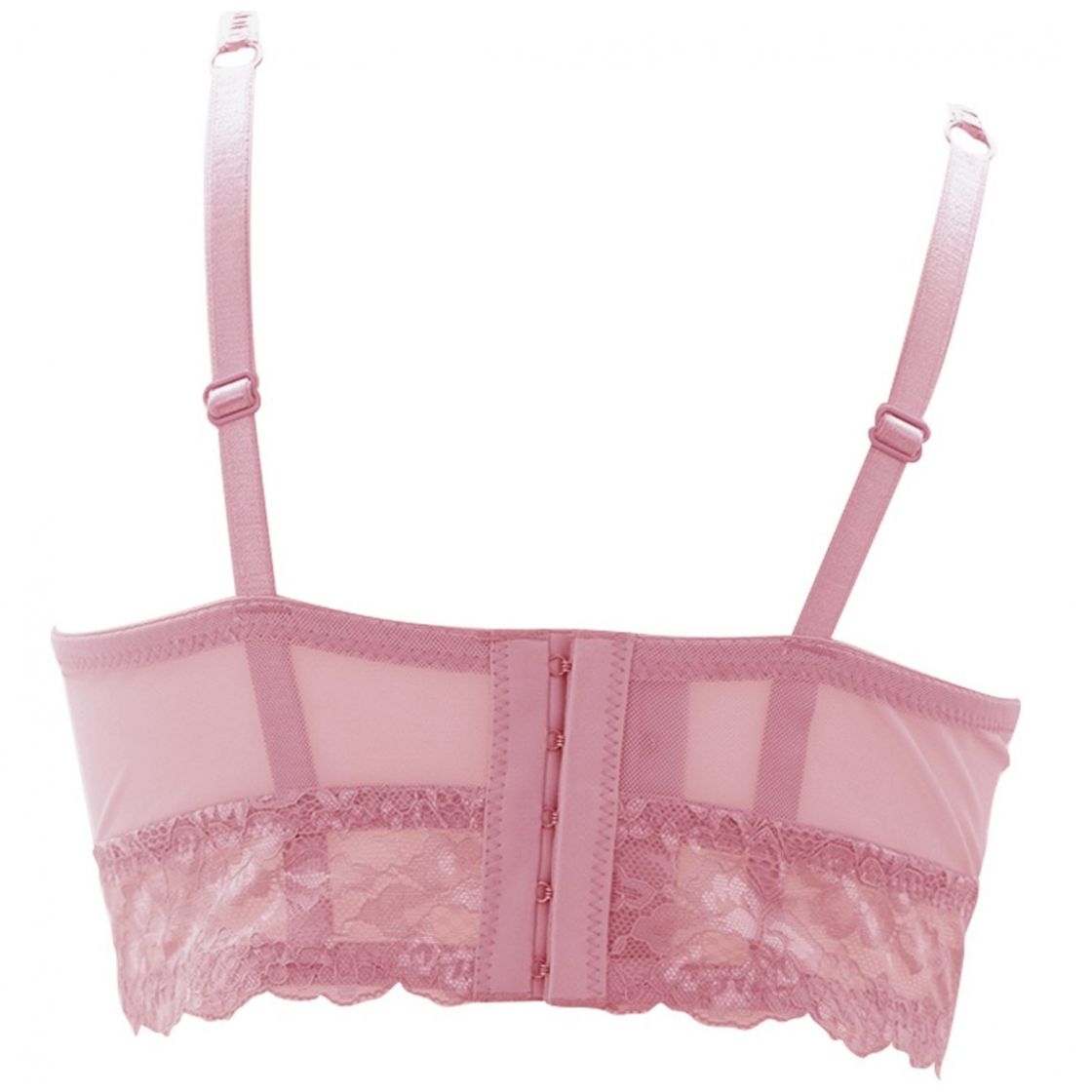 Brasier Peto Largo de Encaje con Varilla Couture 23913