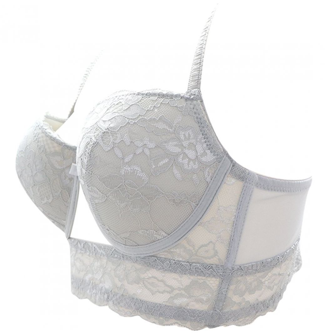 Brasier Peto Largo de Encaje con Varilla Couture 23913