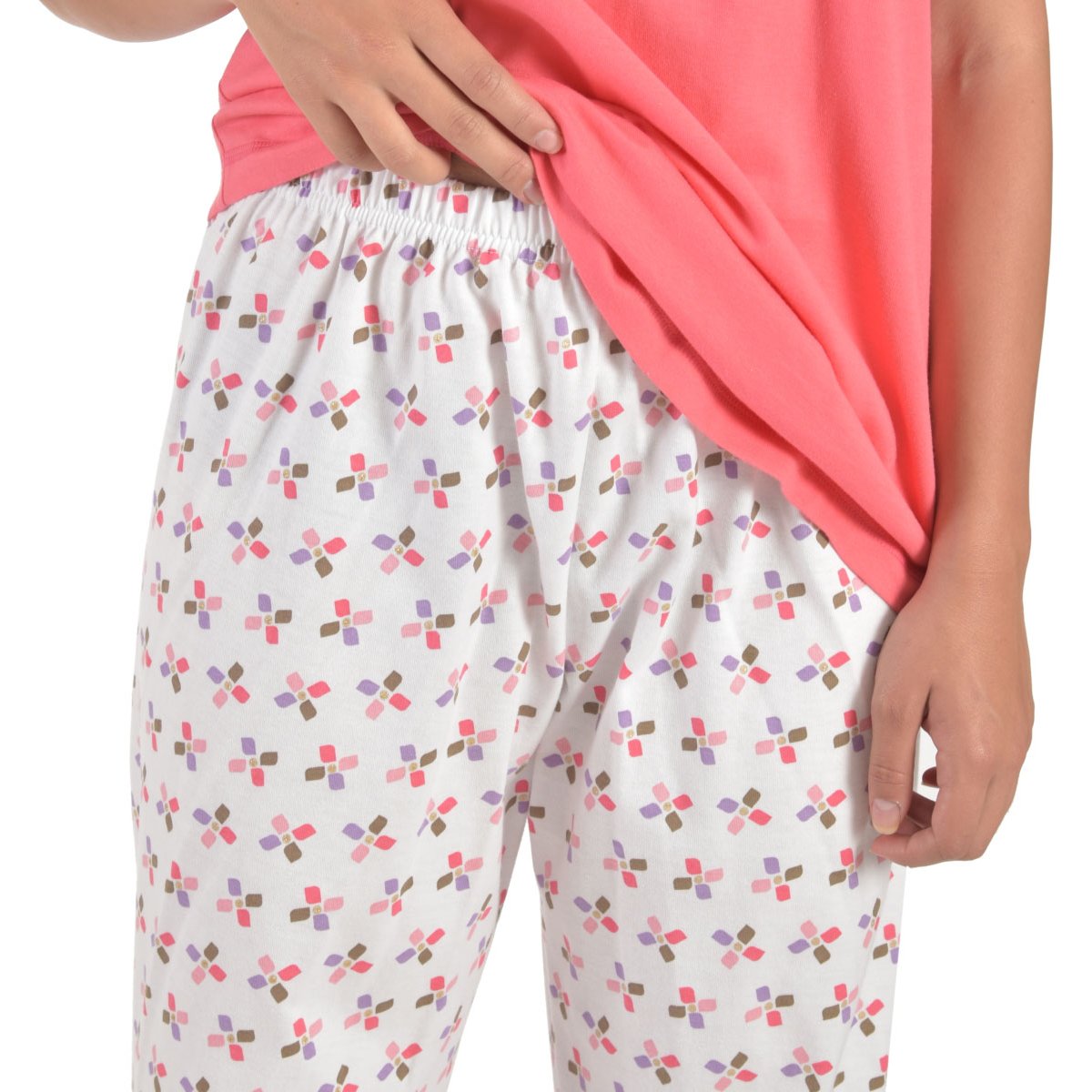 Pijama para Mujer Combinada Escote Redondo Y Pantalón Thaiss