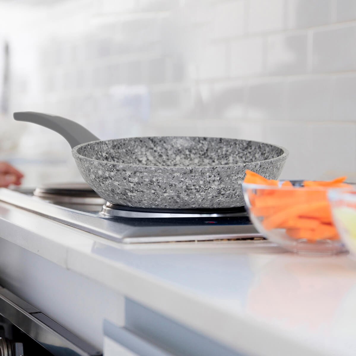 Sartén Mármol Gris Granito 30 Cm Westinghouse