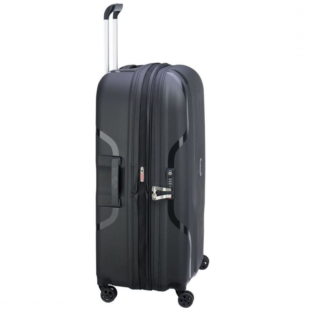 Maleta Delsey Grande Rígida Negra