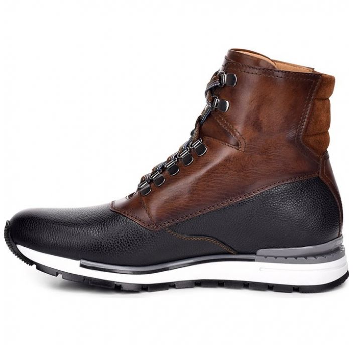 Bota de Piel Franco Cuadra para Hombre