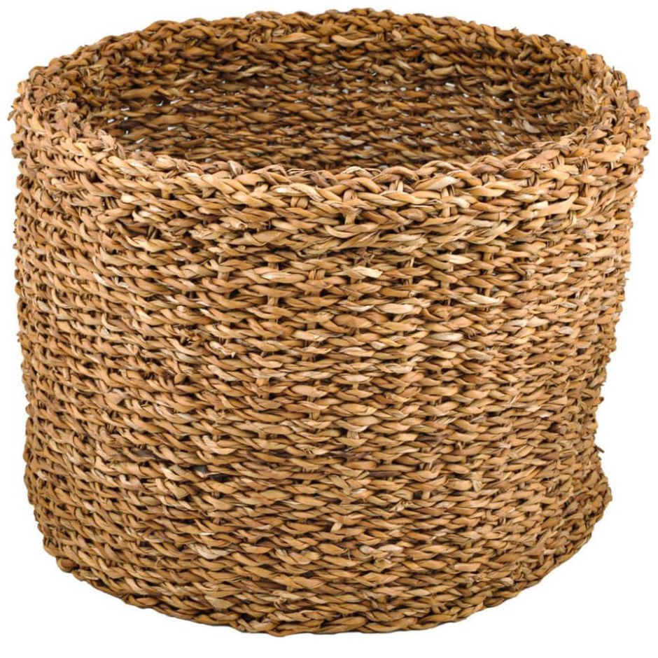 Home Nature Canasta Circular Grande Tejido Natural
43X30 Cm