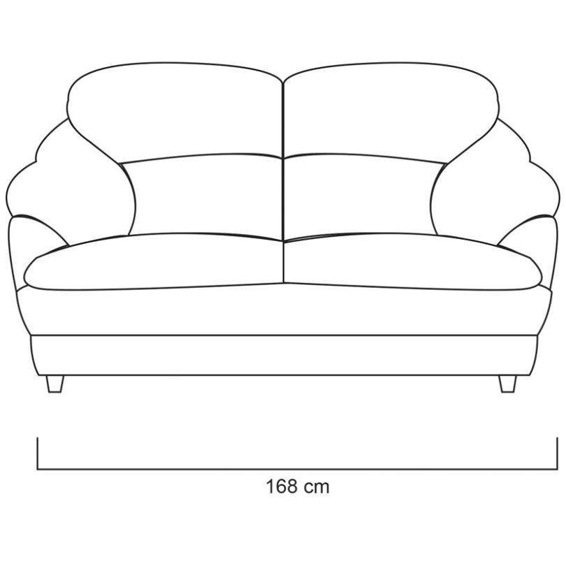 Love Seat Valery en Piel Vinil Rojo Quemado Artaban