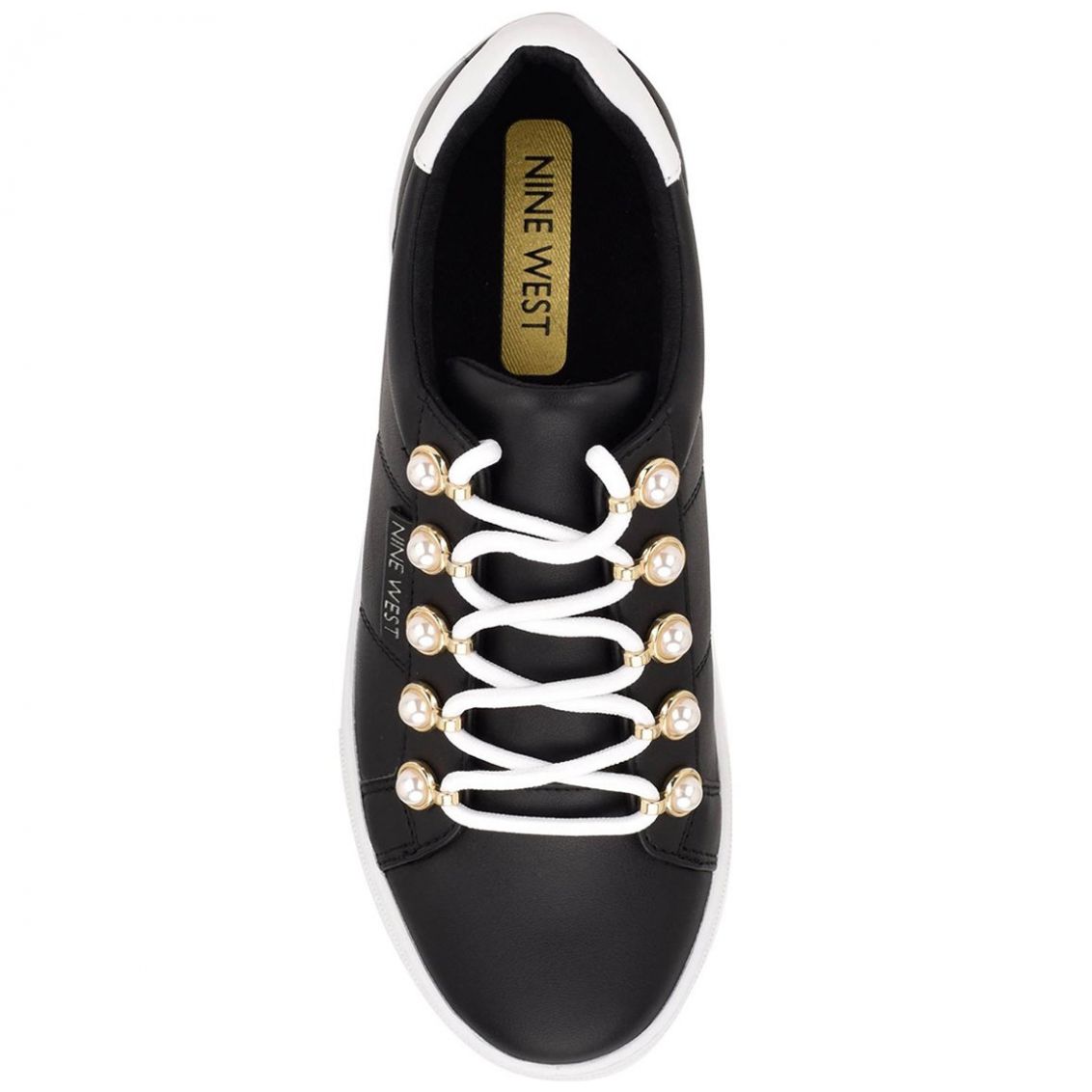 Tenis Estampado Liso Negro Nine West
