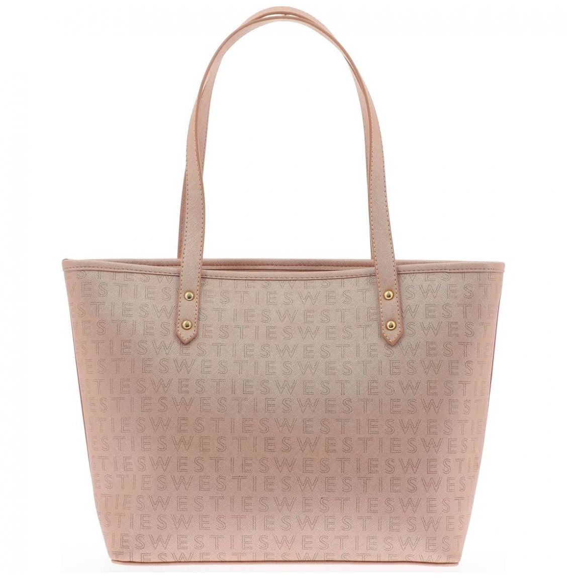 Bolsa Cobre Tipo Tote con Estampados Westies