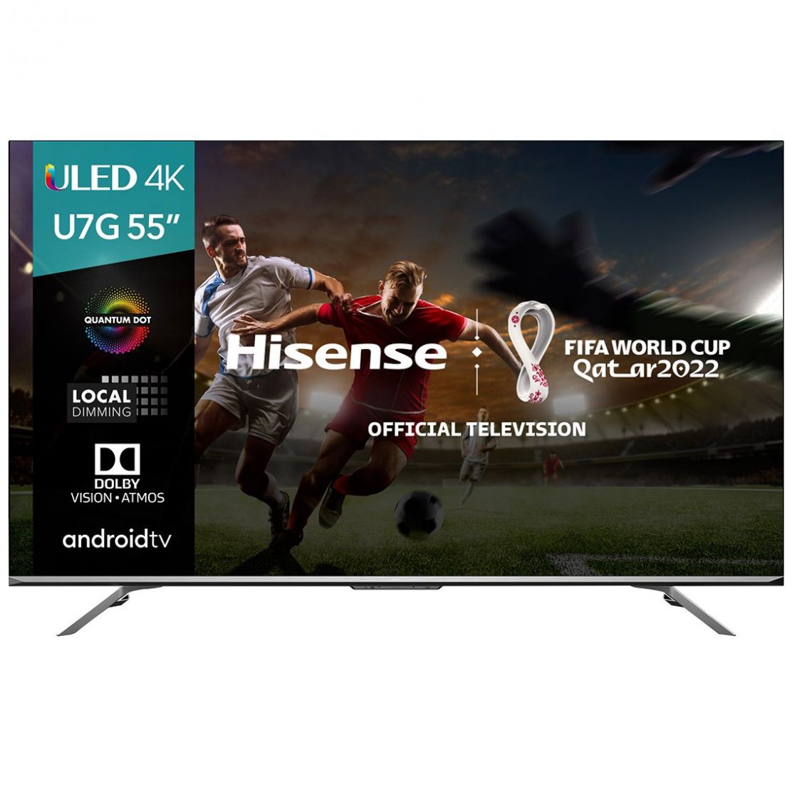 Pantalla ULED Hisense 55 Ultra HD 4K Smart TV 55U7H
