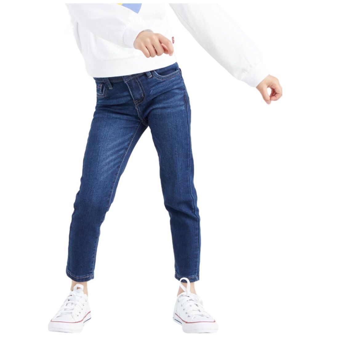 Jeans Skinny Fit Liso Levi's 710 para Niña
