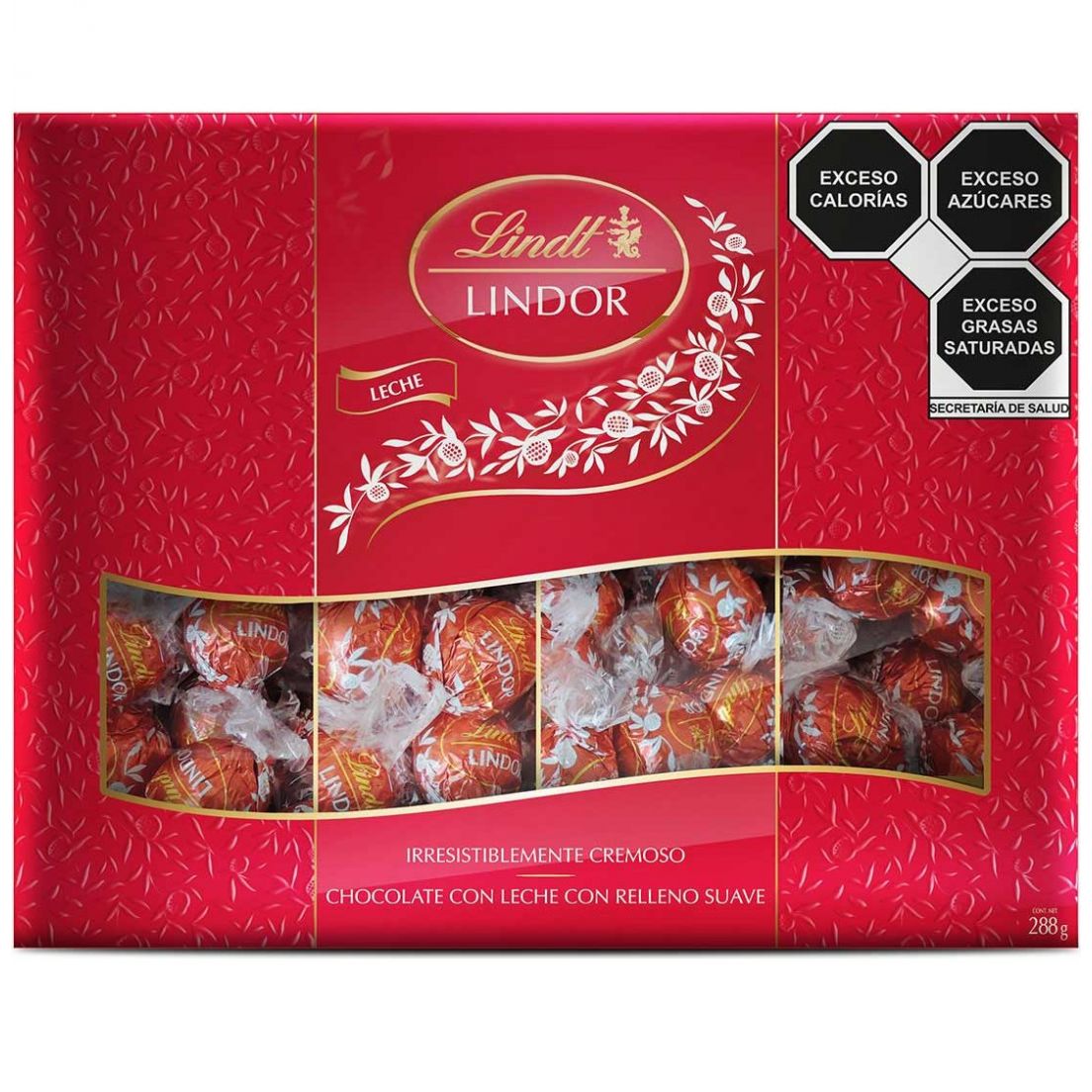 Caja de Regalo Com Chocolates de Leche 288 Gr Lindor