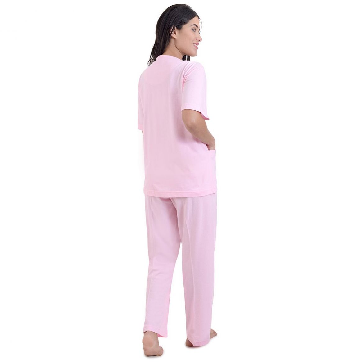 Pijama Chiffon Playera Manga Corta Y Pantalon  Night Stars