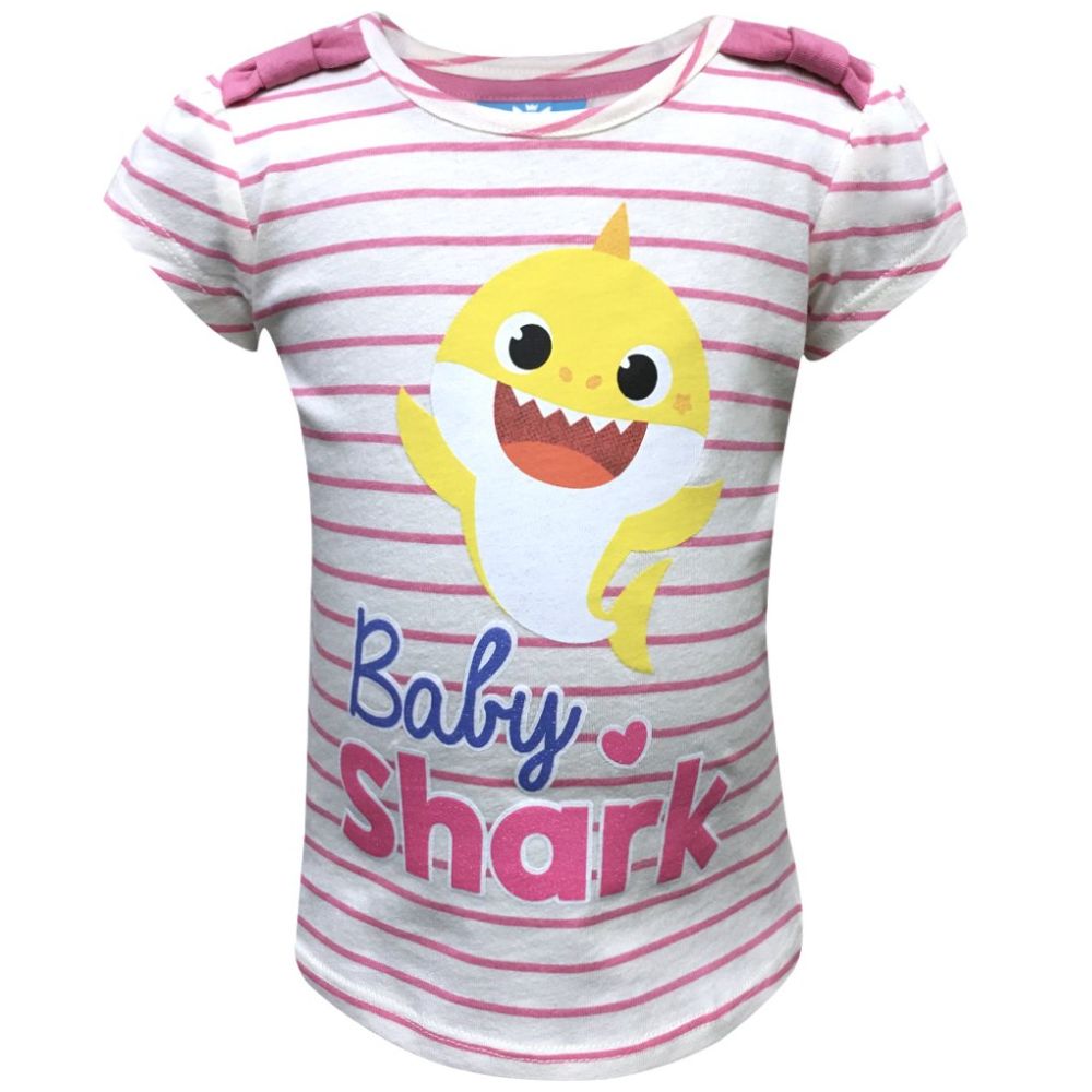 Playera con Estampado Baby Shark para Bebé