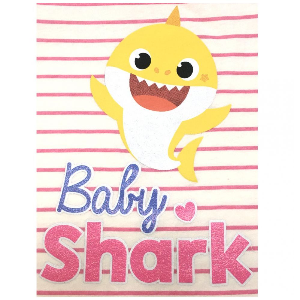 Playera con Estampado Baby Shark para Bebé