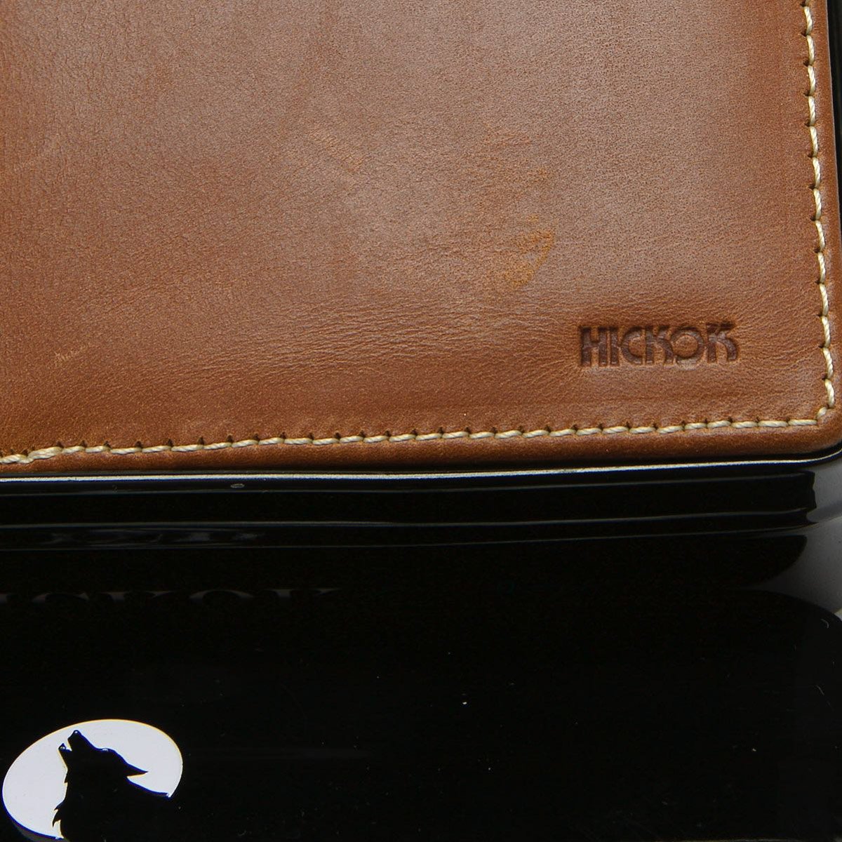 Billetera de Piel y Mancuernillas para Hombre Hickok