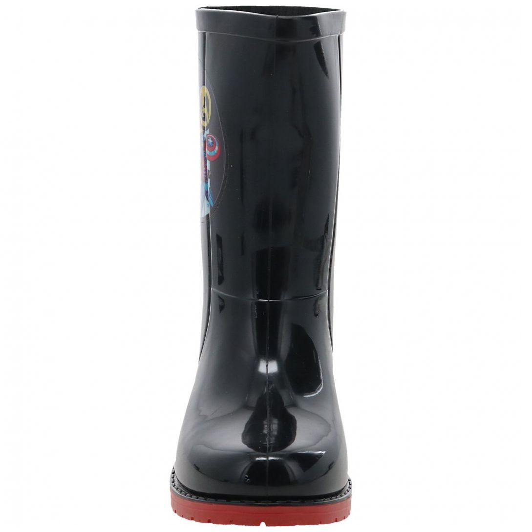 Bota de Lluvia 15-21 Negro Marvel para Niño