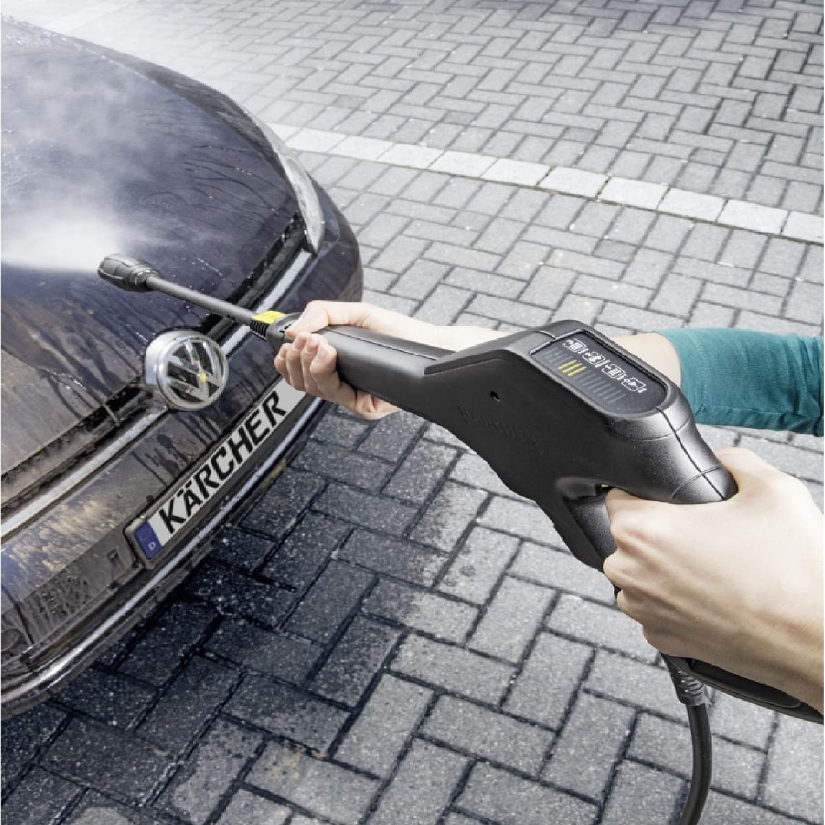 Lavadora Eléctrica 1700 Psi C/ Paro Automático Karcher