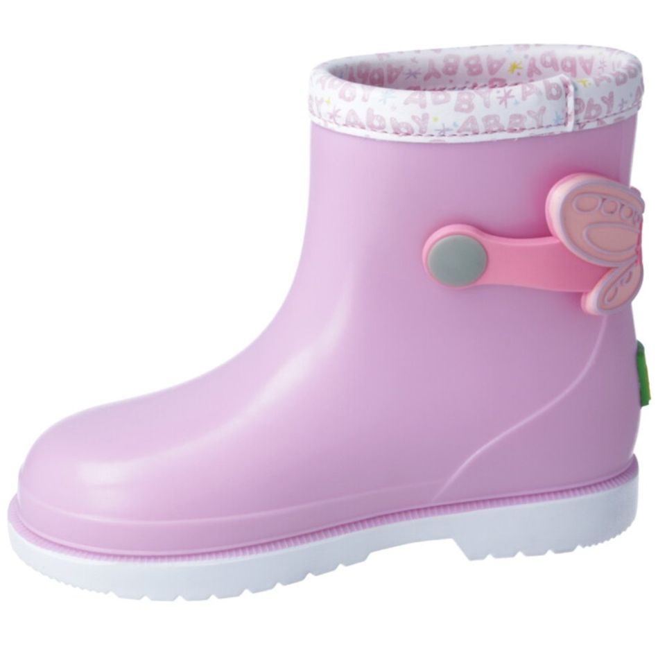 Bota de Lluvia 15-19 Rosa Sésamo para Niña