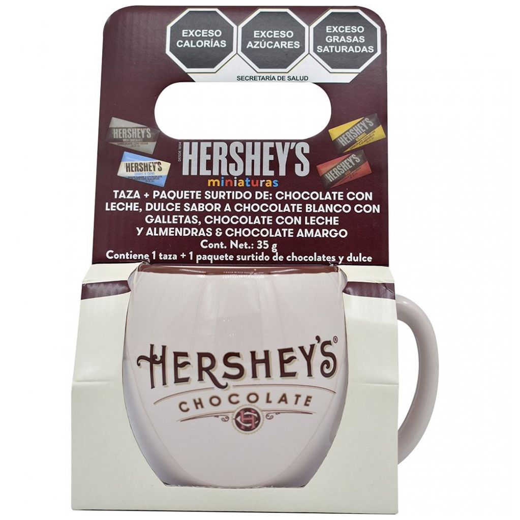 Taza Redonda Hershey´s con Miniatures