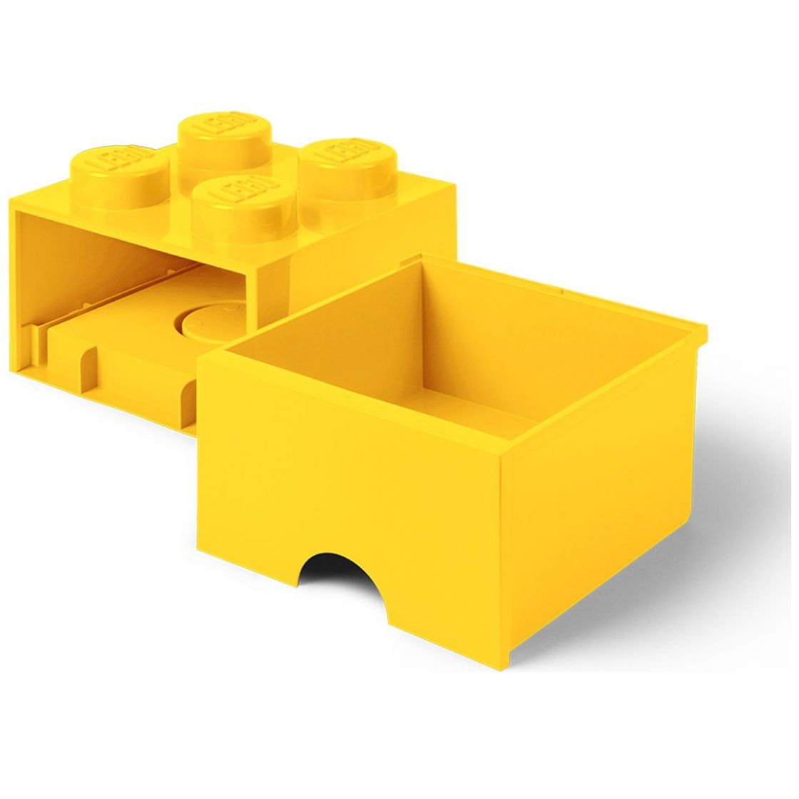 Caja Lego Storage Brick 4 Drawer Amarillo