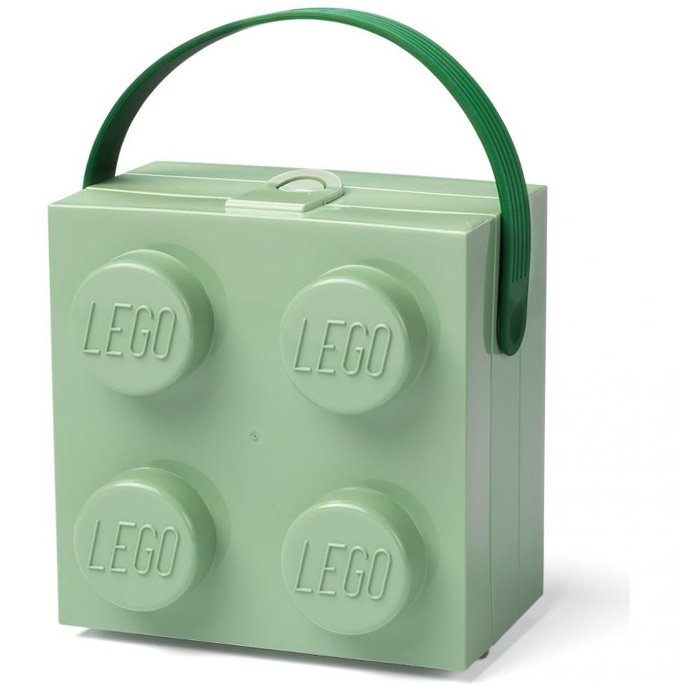 Lego Lonchera con Asa Verde