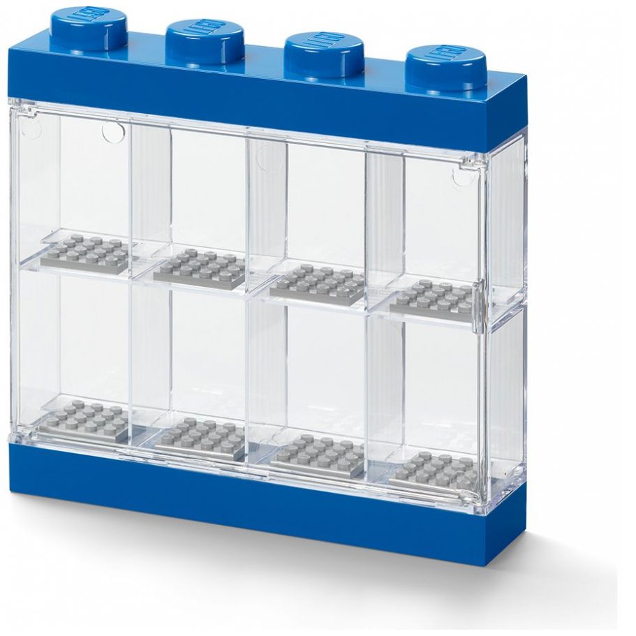 Lego Display Case 8 Minifigure Azul