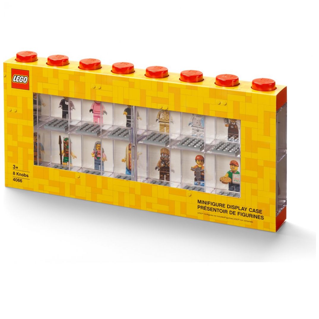 Lego Display Case 16 Minifigure Rojo