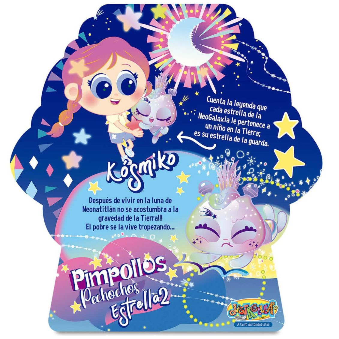 Muñeco Ksi - Merito Bebe Kosmiko Estrella2 Distroller