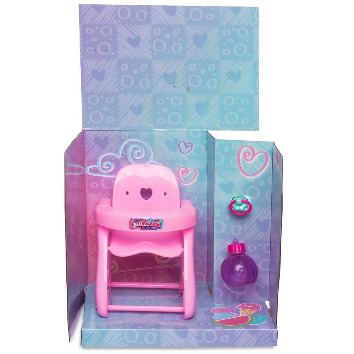 Ksi - Merito Silla para Comer con Accesorios Distroller