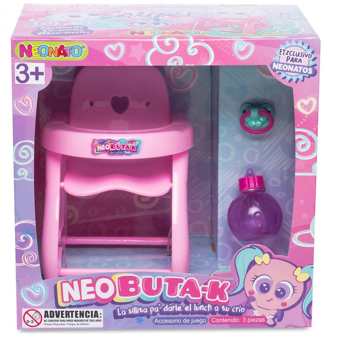 Ksi - Merito Silla para Comer con Accesorios Distroller