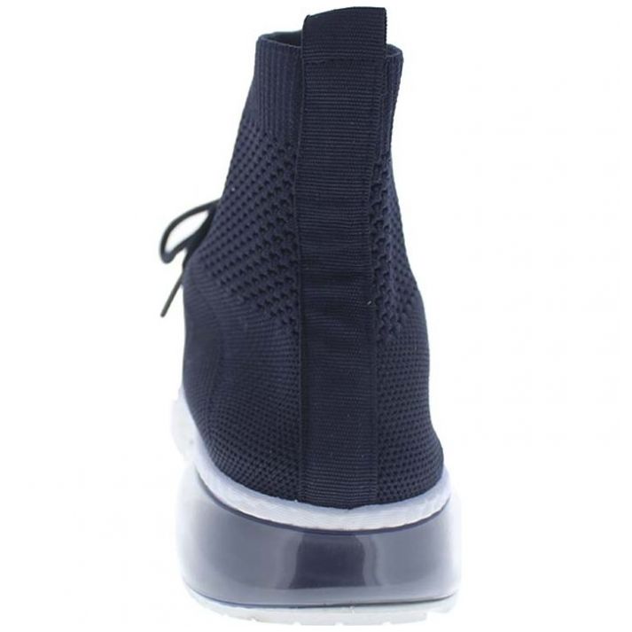 Tenis Azul Oscuro Estilo Calcetín Furor