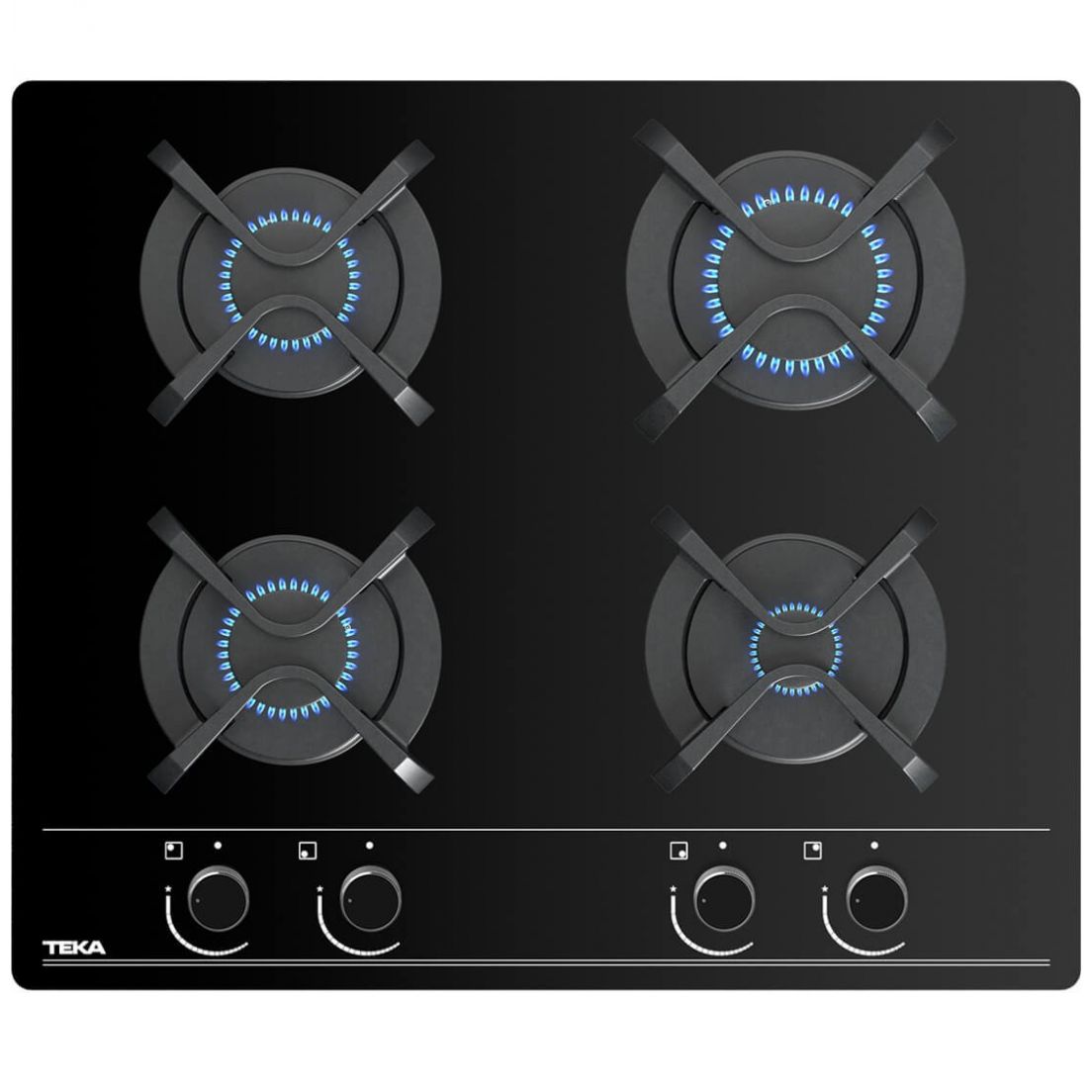 Combo Duetto Crystal 60 Cm Negro Teka