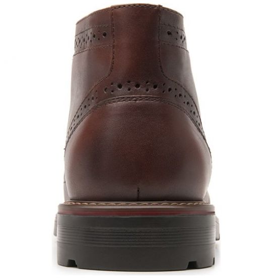 Botín Piel Vino Quirelli  para Hombre