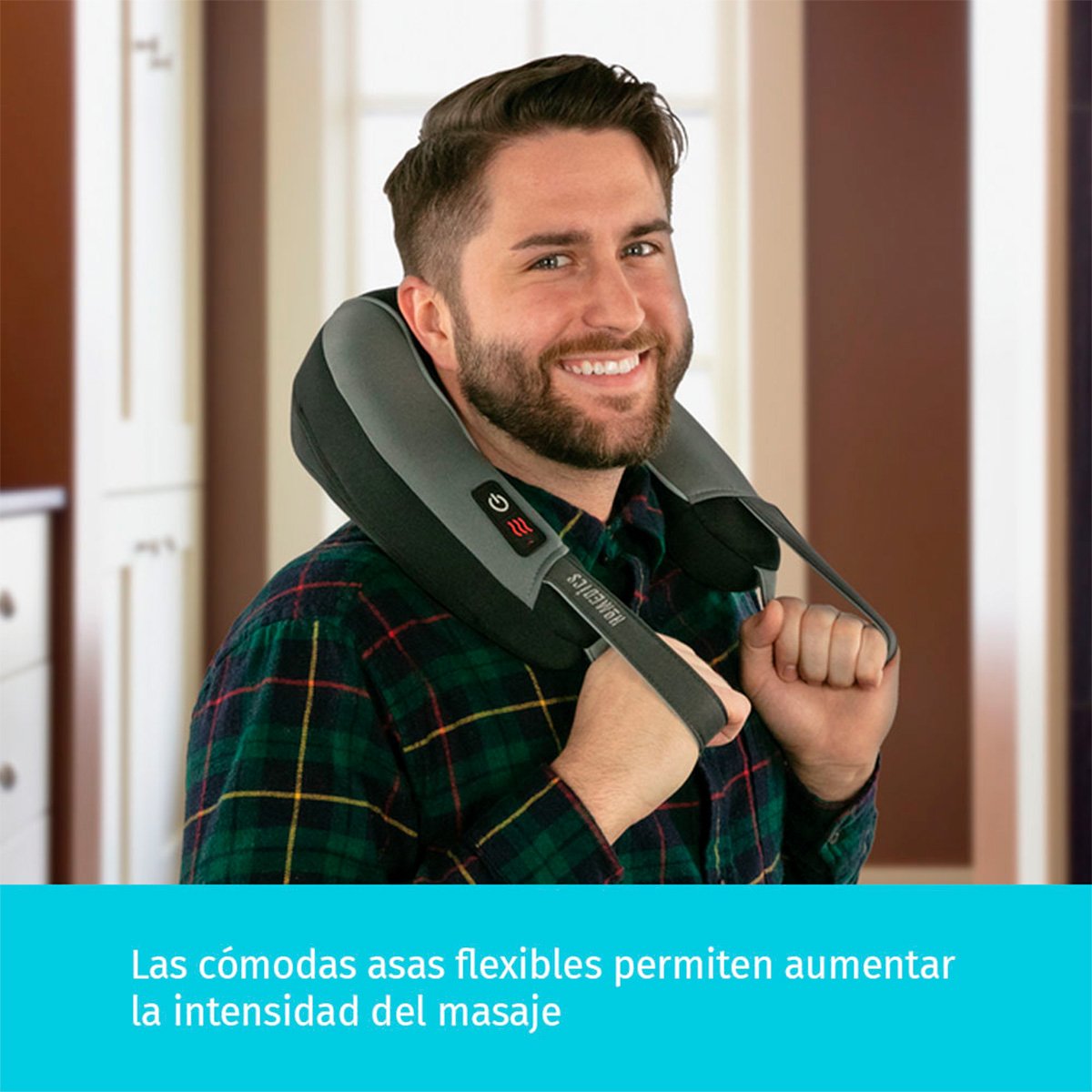 Masajeador de  Cuello Vibración Pro Therapy Homedics