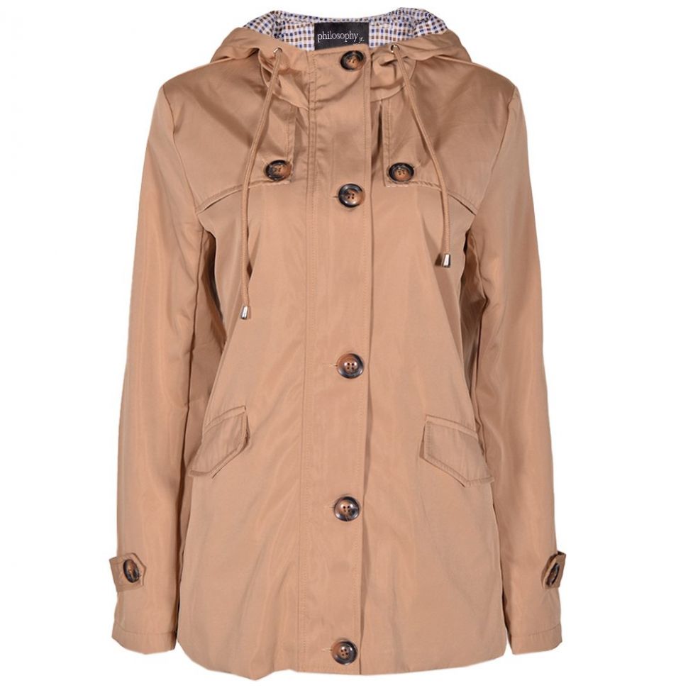 Gabardina Corta Philosophy Woman para Mujer