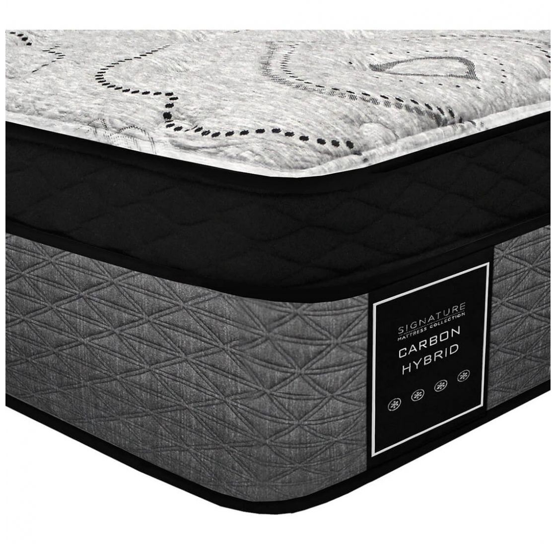 Colchón Matrimonial Carbon Hybrid Restonic