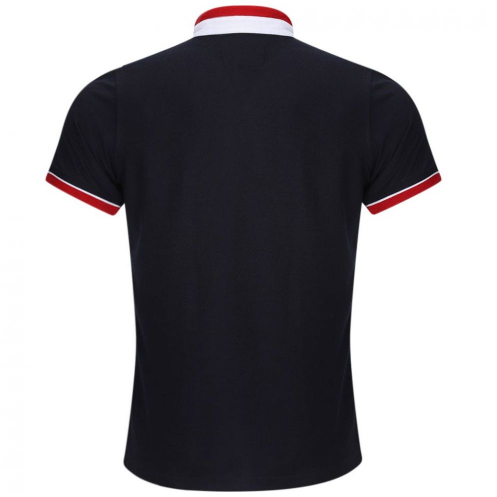 Playera Polo Cuello en Contraste Slim Fit Carlo Corinto para Hombre