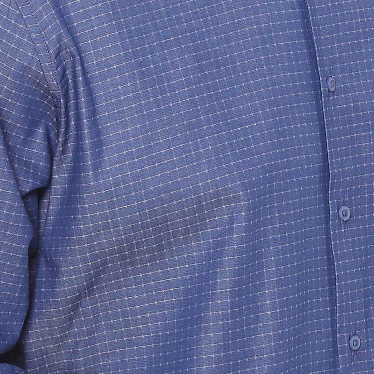 Camisa Cuadros Pequeños Manga Larga Jopus Jo2131 para Hombre
