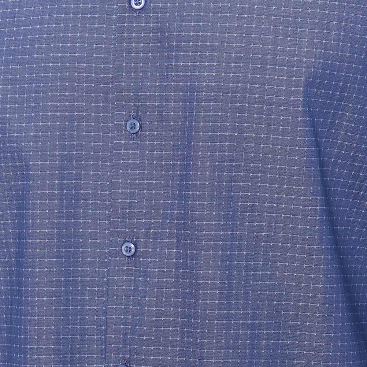 Camisa Cuadros Pequeños Manga Larga Jopus Jo2131 para Hombre